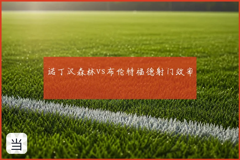 诺丁汉森林vs布伦特福德射门效率